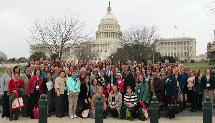 Triadvocates Team in front of the state capitol
